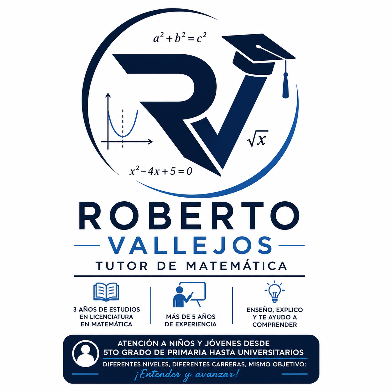 Roberto Vallejos Tutor de Matemática